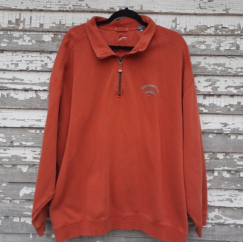 Tommy Bahama Orange Sweatshirt